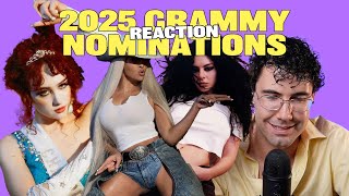 Reacting to the 2025 Grammy Nominations [upl. by Wynny]