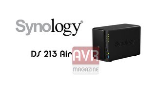 Synology DS 213 Air Nas di rete controllabile anche tramite iPhone iPad e Android  AVRMagazinecom [upl. by Ihcekn]