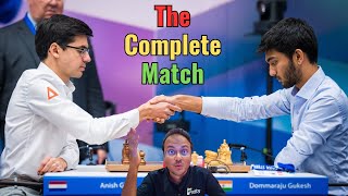 Gukesh vs Anish Giri  A dramatic playoff  Tata Steel Masters 2024  Commentary by Sagar [upl. by Alitha]