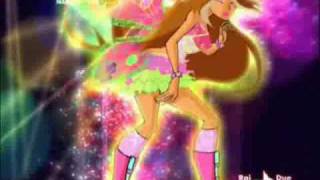 Winx Club Season 4 Ending ITALIAN Magia Di Winx Superheroes [upl. by Sajovich]