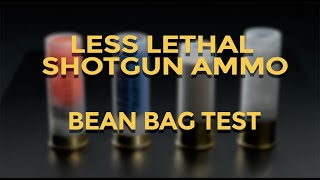 Testing Bean Bag Rounds [upl. by Allehcim]