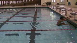 Backstroke Start Drills by wwwswimaffectcom [upl. by Eimmij]