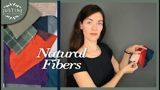 Natural fibers and what theyre good at  FABRIC GUIDE  Justine Leconte [upl. by Eiser]