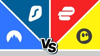 NordVPN vs Surfshark vs ExpressVPN vs CyberGhost 🎯 Best VPN comparison 2024 [upl. by Bocock]