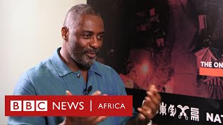 Idris Elba Im going to live in Africa to tell our stories  BBC Africa [upl. by Adnolrehs]