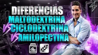 ⚡️ Amilopectina vs Maltodextrina vs Ciclodextrina ➜ ¿Cuál es el mejor suplemento de carbohidratos [upl. by Bremser]