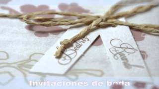 Invitaciones de boda 2013 1 [upl. by Nuy]