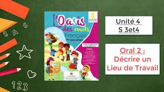 Les loisirs  activités orales  Unité 3  semaines 3 et 4 Lécoles des mots français 4 AEP [upl. by Beore]