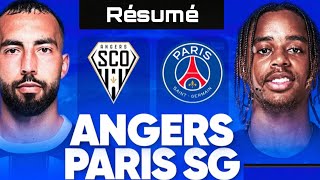 PSG 4  2 Angers  le résumé du match 🔥 [upl. by Lamdin]