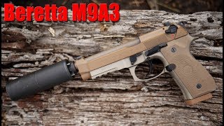 Beretta M9A3 First Shots [upl. by Kalasky]