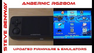 Anbernic RG280M with updated firmware amp emulators [upl. by Engamrahc]