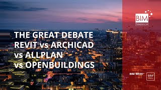 The great debate Revit vs ArchiCAD vs Allplan vs OpenBuildings [upl. by Nnyluqcaj183]