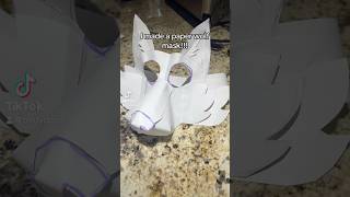 New paper therian mask tutorial therian therianthropy theriangear furry fursuit diy crafts [upl. by Juster]