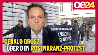 geraldgrosz  Protest gegen Kranzniederlegung von Rosenkranz [upl. by Kerstin353]