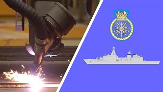 Finally Construction begins on the Royal Navys newest warship HMS Formidable [upl. by Jara615]