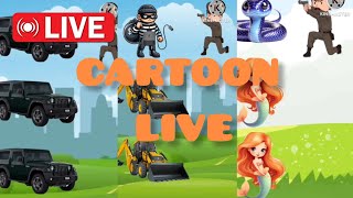 cartoon 🌈🌈live [upl. by Yelsiap]