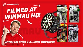 Dartshopper Media  WINMAU 2024 LAUNCH  Overview of the latest offerings filmed at Winmau HQ Darts [upl. by Assanav]