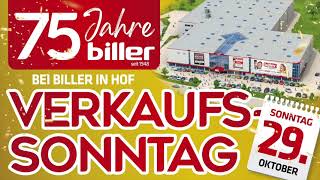 Verkaufsoffener Sonntag am 29 Oktober 2023 bei Biller in Hof [upl. by Anaicul]