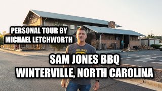 Sam Jones BBQ  Winterville NC  AMAZING Tour [upl. by Yrahcaz]