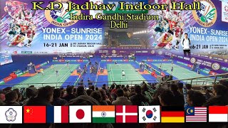 YONEX SUNRISE INDIA OPEN 2024 IN DELHI ANTONY GINTING World Ranking no 4 Mens Singlesak2310 [upl. by Aillicsirp491]