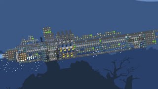 Flying aircraft carrier bomber with missile launcher and landing gear in Bad Piggies [upl. by Rediah]