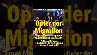 Waldemar Hartmann Grüne Baerbock Migration Ricardalang Nouripour Brandenburg Nius AFD [upl. by Rekrap114]