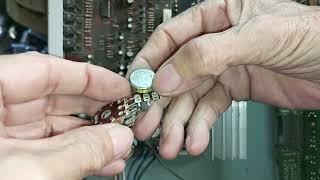 power transistor replacement Magnum amplifier AMP2710no output on one channel [upl. by Buyers]