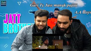 Pakistani Reaction  Jatt Brothers Trailer Guri  Jass Manak  Punjabi Movies  AA Boys [upl. by Leventis]