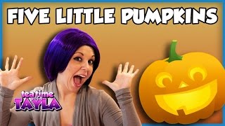 Five Little Pumpkins  Halloween Song for Children [upl. by Eneluj287]