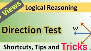 direction reasoning tricks [upl. by Ahusoj]