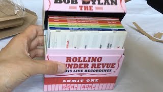 UNBOXING Bob Dylan – The Rolling Thunder Revue The 1975 Live Recordings 14CD boxed set [upl. by Theresina]