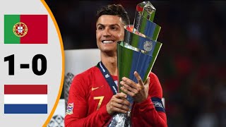 Portugal vs Netherland 10  Extended Highlights and goals UNL Final 2019 [upl. by Abla]