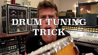 Greatest Drum Tuning Trick Ever For Refreshing Reseating and Retuning Old Drum Heads [upl. by Aimil]