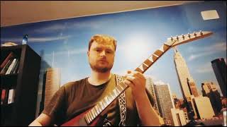 Conor Eustace  Megadeth  Kingmaker  Electric Guitar Cover  Short Cover  2024 Video [upl. by Sorodoeht]