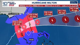 Tracking Milton Live coverage as hurricane makes landfall in Florida [upl. by Joiner947]