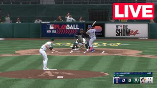 MLB LIVE🔴 Texas Rangers vs Oakland Athletics  Sep 24 2024 MLB Full Game  MLB 24 EN VIVO [upl. by Llenahc]