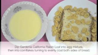 Gardenia Bread Treats in Motion Crispy French Toast [upl. by Danica805]