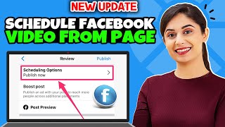 How to Schedule Facebook video from page 2024  Schedule Post On Facebook Page [upl. by Olivia423]