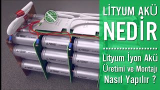 Lityum İyon Akü Nedir  Üretimi ve Montajı Nasıl Yapılır  Ekonomik Solar [upl. by Darach727]