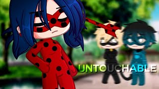 Untouchable ✨  Miraculous Ladybug「 Gacha Club 」 [upl. by Ottillia]