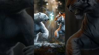 Polar bear vs tiger who will win shirts war [upl. by Chessy714]