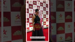 Teri Meri Doriyaanns Seerat aka Roopam Sharma Gets snapped at Red Carpet of Star Parivar Award 2023 [upl. by Marsden]