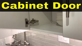 Adjust Cabinet Door HingesFull TutorialStep By Step Instructions [upl. by Sylvester611]