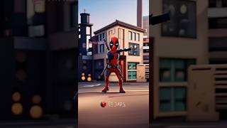 DEADPOOL BEATS PEDRO MEME ANIMATION 📺 Mini AI TV 🎀 shorts [upl. by Haleehs]