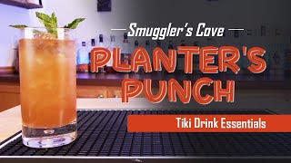 Planters Punch by Smugglers Cove  Tiki Drink Essentials [upl. by Nylessej]