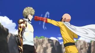 One Punch Man Saitama VS Genos ITA [upl. by Brandise]