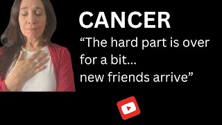 Cancer November Reading quotThe hard part is over for a bitnew friends arrivequot [upl. by Kenwee]