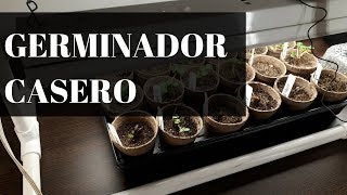 COMO HACER UN GERMINADOR CASERO CON TUBOS DE PVC [upl. by Haidebez]