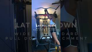 Inspire Fitness FT2  Lat Pulldowns Part 2 shorts musclebuilding workoutvideo [upl. by Arahset]