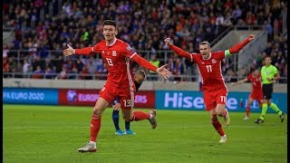 KIEFFER MOORE SCORES DEBUT GOAL FOR WALES [upl. by Lovell]